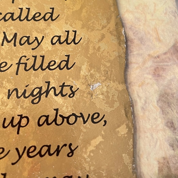 Dexsa Bless This Home Wall Decor, Gold, Green - Picture 2 of 5